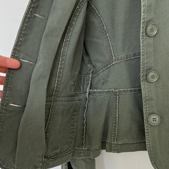 Lux Olive Utility Jacket - Picture 7 of 7